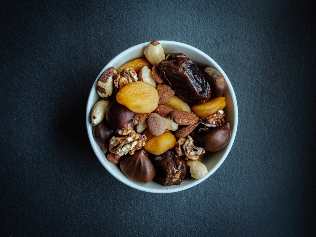 Mélange de noix et fruits secs - énergie durable et nutriments
